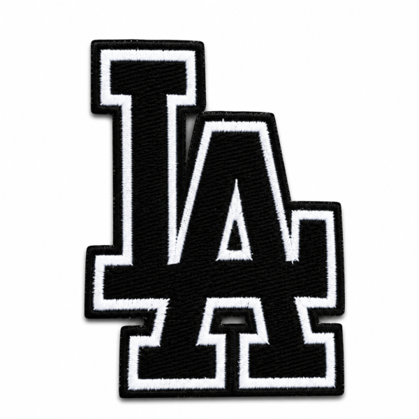 LA Letter Iron On Patch