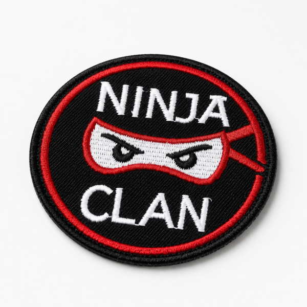 Ninja Clan Iron On Patch